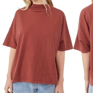 Free people mock neck top